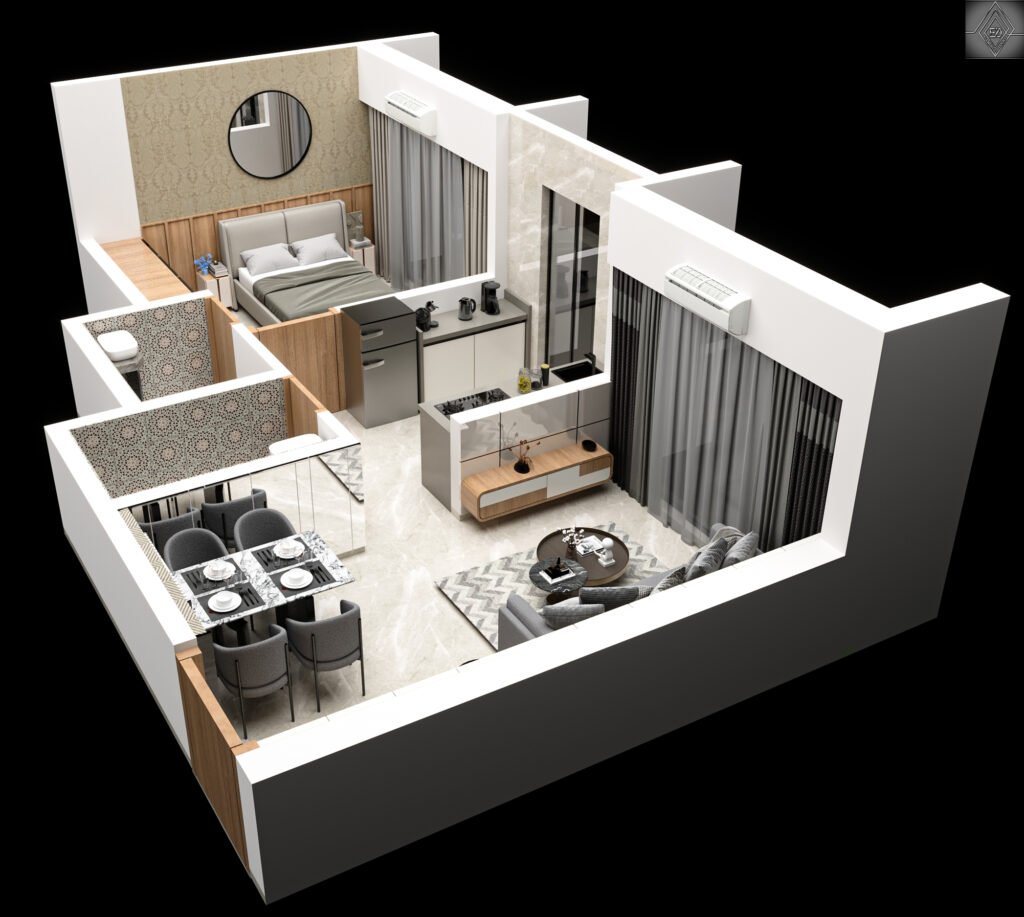 1 bhk FLAT SAMPLE