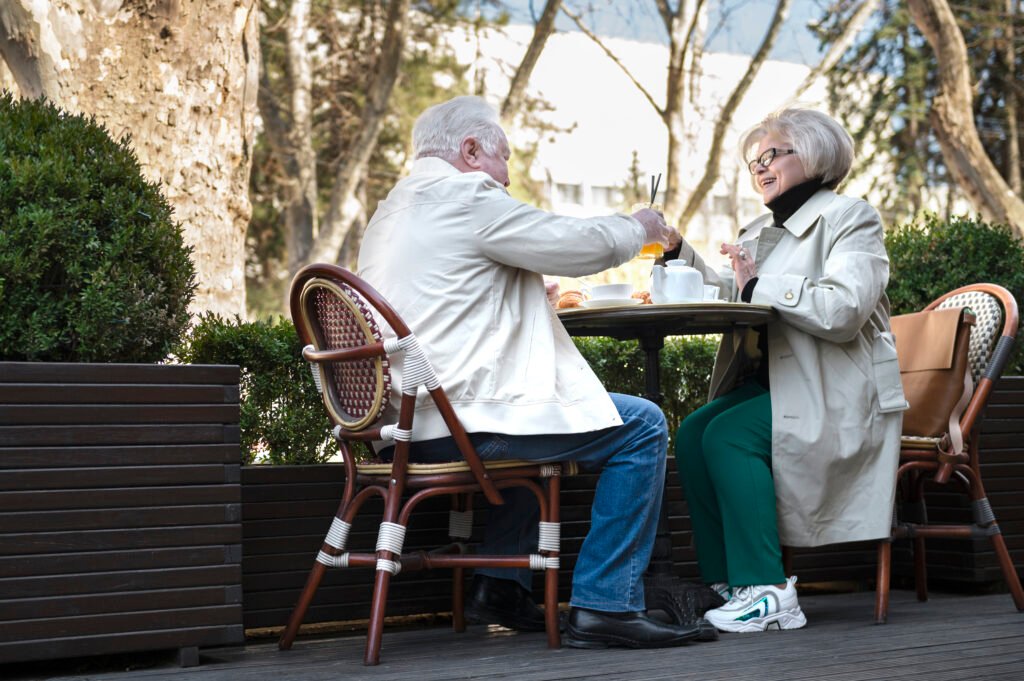 SENIOR CITIZEN SITTING AREA